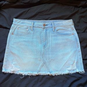 American Eagle Light Denim Skirt